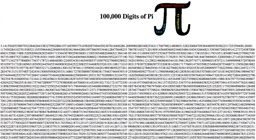 Pi Day with 7P