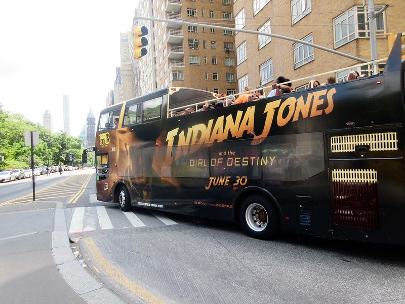 2023 Indiana Jones Dial of Destiny Bus Billboard by Brecht Bug Attribution-NonCommercial-NoDerivs 2.0 Generic 