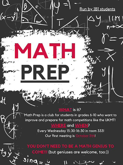 Math Prep - Preparation for Math MYPs Competitions