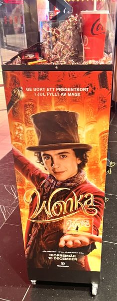 Wonka Movie Display