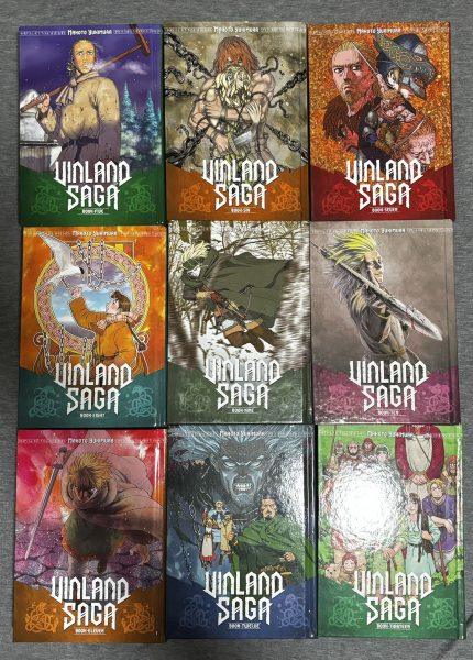 Book cover of Vinland Saga volumes