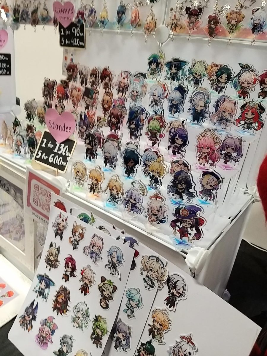 Genshin Impact Acrylic Stands and Stickers