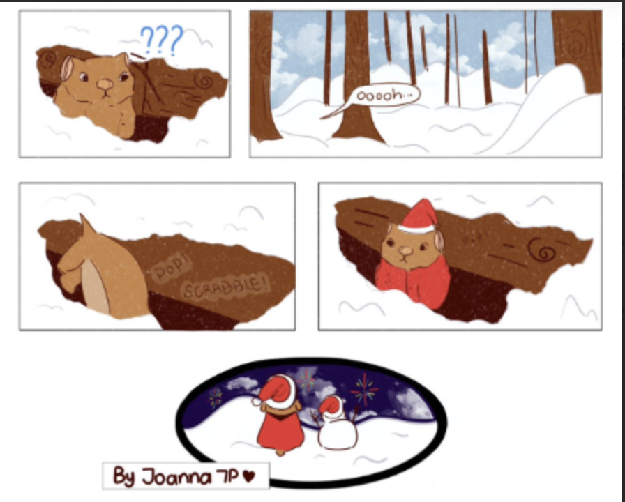 Comic Competition - Groundhog's Christmas