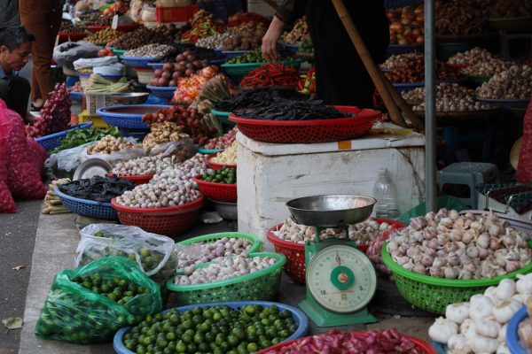 Local Market in Hanoi