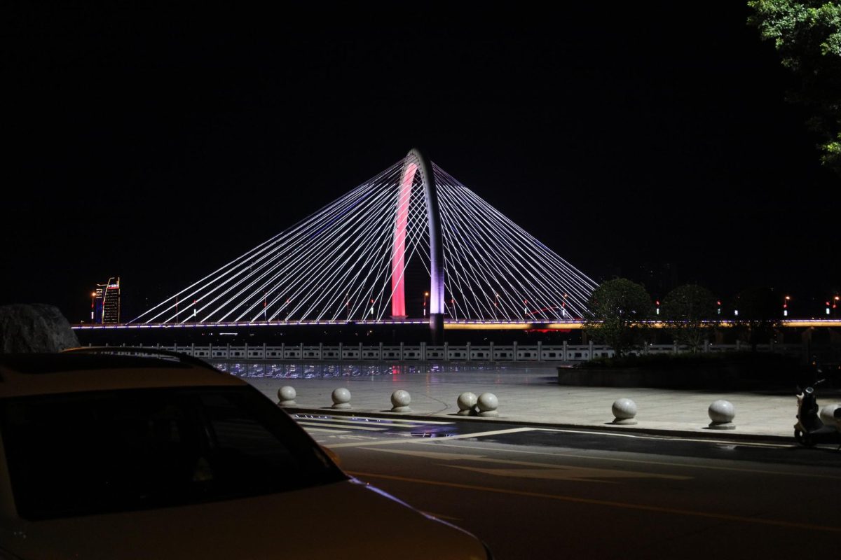 A Quiet evening in the city of Yudu Jiangxi