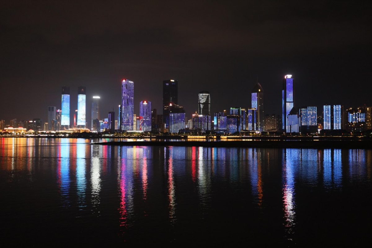 Nighttime Cityscape Nanchang