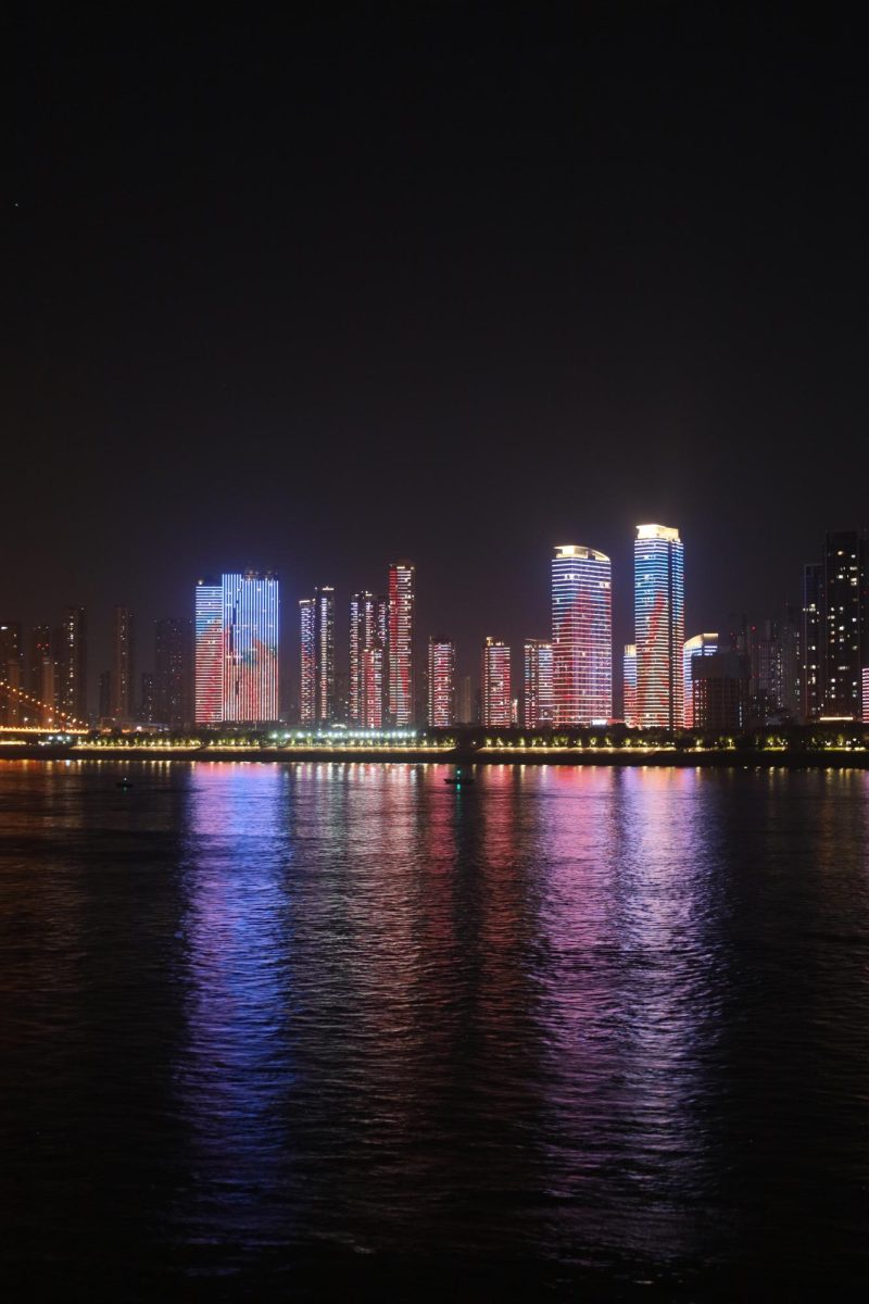 Nighttime Cityscape Wuhan