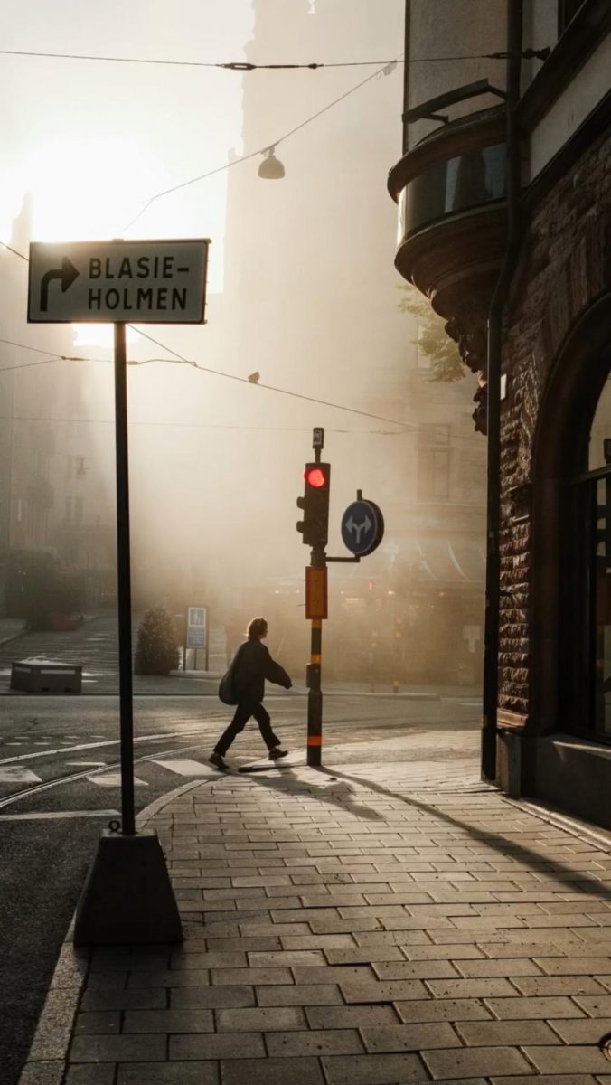 Foggy morning in Stockholm