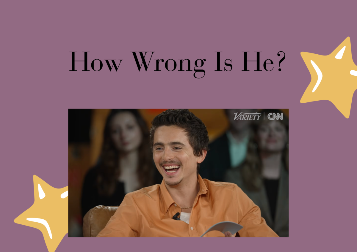 Conserving the Ancient Art: A Response to Timothée Chalamet